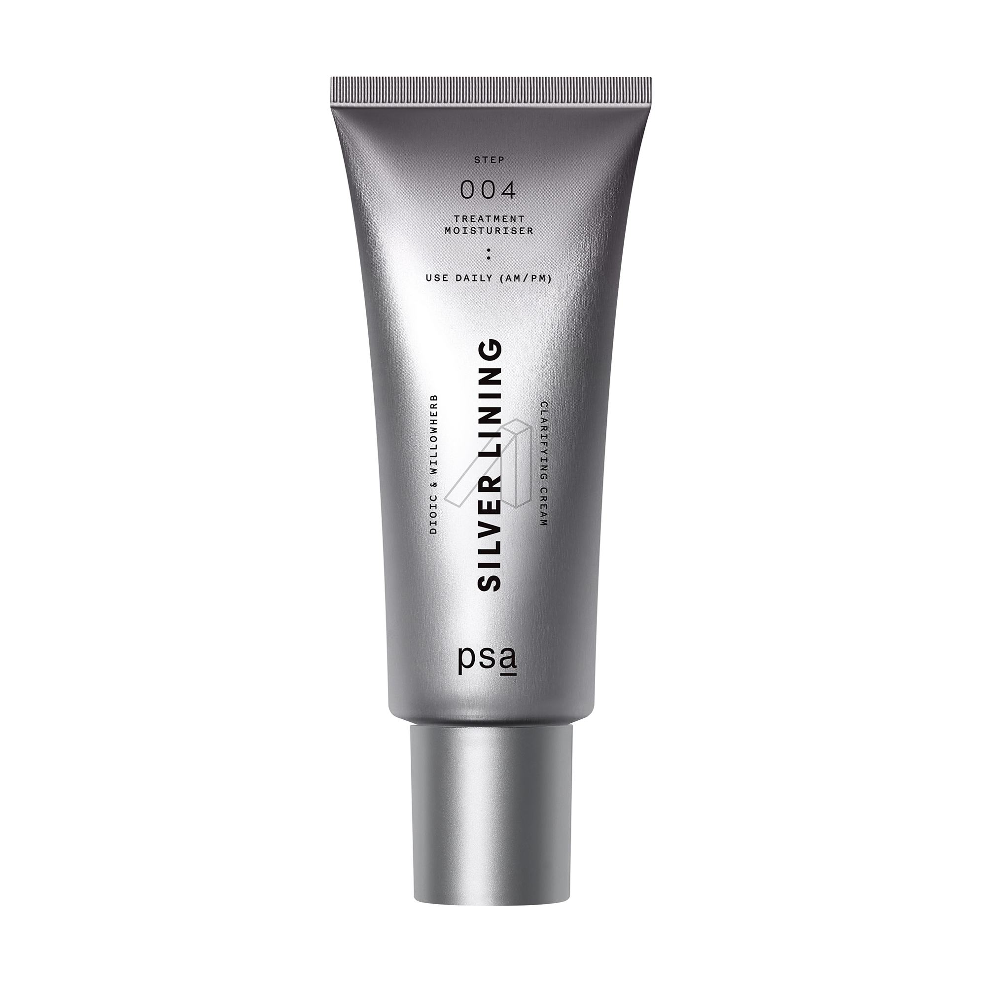 Освітлювальний крем для обличчя PSA Silver Lining Dioic &amp; Willowherb Clarifying Cream, 50 мл